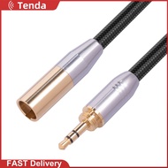 0.3m Jack 3.5mm To Mini XLR Full Copper Core Audio Cable 3.5mm with Aluminum Foil Shield 3-Pin Mini 