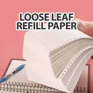 A4 Loose Leaf Refill Paper | 30-Ring Hole Punch for Binders & Notebooks