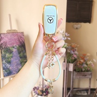 car key cover For Mercedes Benz A C E G S Class w212 c260l gle350 a200l glb220 glc300 W204 W212 GLC 