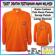 T-SHIRT UNIFORM JPAM LENGAN PANJANG (BAJU TSHIRT KOKURIKULUM JPAM LONG SLEEVE)