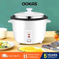 OOKAS 6L Big Rice Cooker Black Multifunction periuk nasi elektrik Non-Stick Pot For 3-10 People 電飯鍋