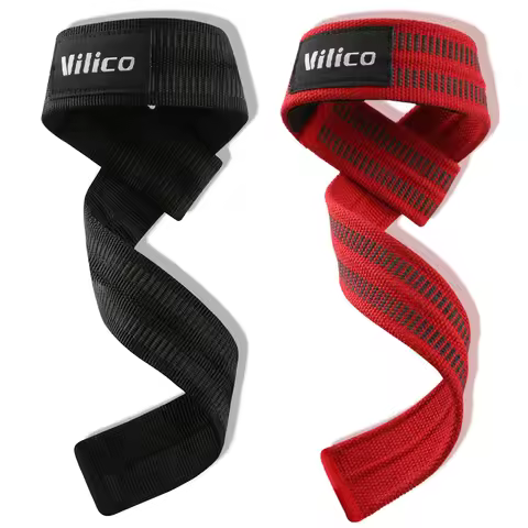 Power Lifting Straps WeightLifting Gym Gloves Deadlift Wrist Straps Hand Palm Assist Gear For Pull U