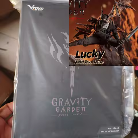 VTOYS 1/12 VSD009 Normal Version Gravity Garden White Hair Handsome Dragon Monster Hunter 6inch Disp