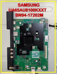 เมนบอร์ด SAMSUNG UA65AU8100KXXT UA65AU8100 พาร์ท BN94-17202M เบอร์จอ LC50EQCj(SP)(A2) ใส่ตรงรุ่นตร