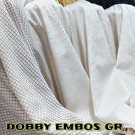 Dobby Embossed Fabric/ Dobby Embossed Fabric [price 1⁄2 meter]