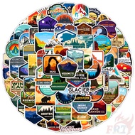 100Pcs/Set ❉ National Park Series A Stickers ❉ DIY Waterproof Fashion Decals Doodle Stickers