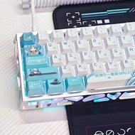 keycap ไทย Wen Shao Ke Dolly Keycap Genuine Engraved Two-Dimensional Theme Original Factory Height P