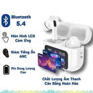 A9 Pro Touch Screen Noise Canceling Bluetooth Headset Regular Edition, Full Function Wireless Earbud