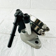 คอหรีดCBR150 2หัวฉีด CBR250-CRF250  2หัวฉีดพร้อมฝาครอบหัวฉีดS4ตอเล็ก-S3ตอใหญ่ CBR150 - CRF250 งานCNC