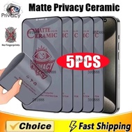 5-1Pcs Anti-Spy Privacy Tempered Glass for Huawei Nova Y61 Y70 Y90 Y72 Y71 9se Y6p 7i Y7P Y7a Y7 Y6 