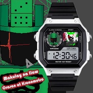 roblox1x4 Children Square Anime LED Watch for Girls and Boys 3-15 Years Old Digital Cartoon Electron