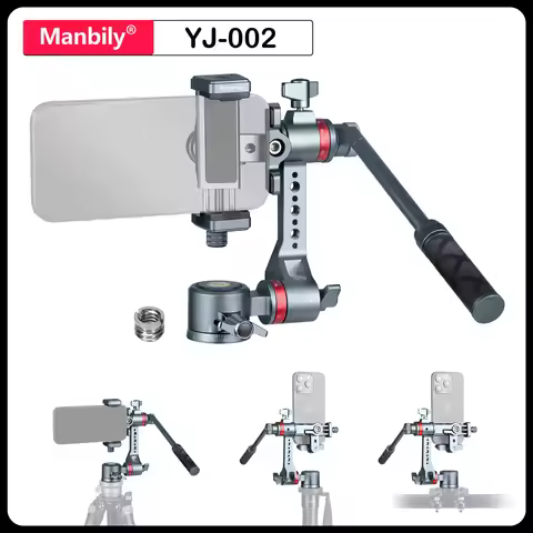 Manbily YJ-002 Professional Mobile Gimbal 3-Axis Stabilizer Universal Phone Holder for Video