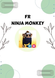 Adopt me pets/ Fly ride ninja monkey (FR)