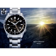 Grand Seiko SBGN023G SBGN023 Men's Sport Collection 140th Anniversary GMT Quartz 40mm Bracelet Black