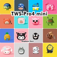 READY STOCK!For TWS-Pro4 mini Case Casing Soft Silicone Cool Cartoon Earphone Case Cover NO.3