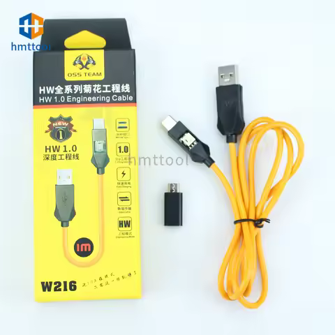 HW USB 1.0 Engineering Cable for Huawei Phone Repair Solve Without USB1.0 Port Problem Without Font 