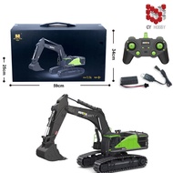 High-quality HUINA1593 RC Alloy excavator toys remote control Excavator model 2.4G 1/14 22ch Metal D