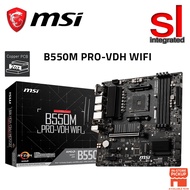 MSI B550M PRO-VDH WIFI AM4 Micro-ATX Motherboard Wirh AMD Processors Combo(5500/5600X/5500GT/5600GT/