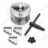 Three-jaw self-centering chuck K11-80/K11-100/K11-125 three-jaw manual linkage lathe chuck