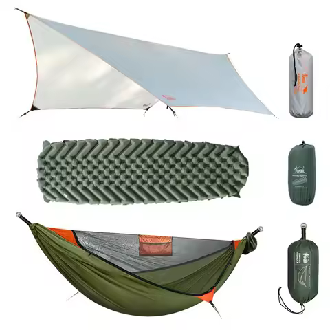 Score This 3-in-1 Camping Hammock: Anti-rollover, Mosquito-proof & Ready in Seconds