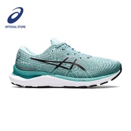 ASICS Women GEL-CUMULUS 24 Running Shoes in Oasis Green/Black