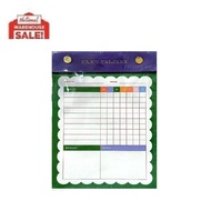 Habit Tracker Planner-JOHN SHEN HABIT TRACKER JS16369 125X180mm 60SHEETS SUEDE COVER