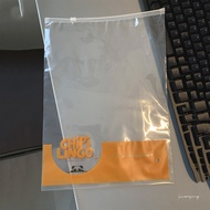 Customizable Printed Logo Recyclable Smooth Plastic Zipper Bags - Heavy-Duty Transparent Packaging B