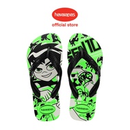 Havaianas Kids Ben 10 Flip Flops - White/Black