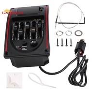 5-Band Tone Controls EQ Equalizer Tuner PS-500 5-Band Acoustic Guitar EQ Preamp Equalizer Pickup Aco
