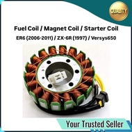 Fuel Coil Kawasaki ER6 Old New 2006 - 2011 ZX-6R 1997 ZX6R ZX6 R ZX6R Versys650 Versys 650 Magnet Ma
