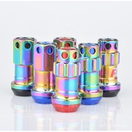 Tire Screw Nut Wheel Hub Splined Screw Nut Wheel Hub Anti-theft Car Wheel Tire Anti-theft Nut