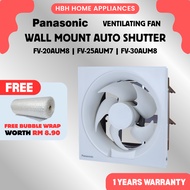 [FREE BUBBLE WRAP] PANASONIC WALL MOUNT EXHAUST / VENTILATING 8" / 10" / 12" FAN ( FV-20AUM8 /FV-25A