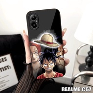 Latest Realme C67 4G Glossy Glass Softcase [OP M04] Realme C67 4G Phone Case - Phone Protector - Acc