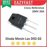 MESIN Welding Machine Diode D92 D92-02 Cross Reference D9202 UltraFast Array Diode