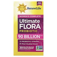 Renew Life, Women's Complete, Ultimate Floraâ„¢ Probiotic, 30 Delayed Release Vegan Capsules