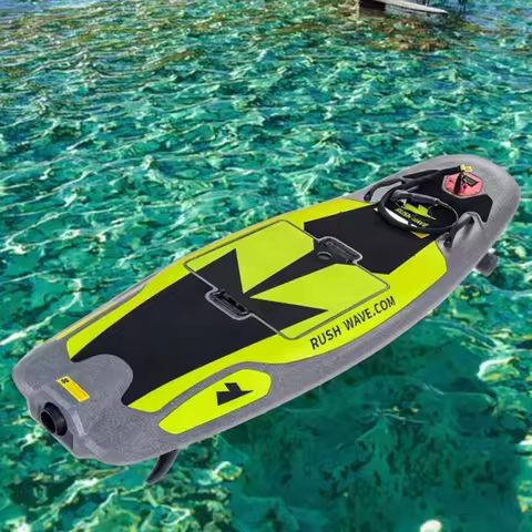 RUSH WAVE Electric Surfboard 48V Jetsurf Board EPP Material Water Skateboard For Standing Vertical O