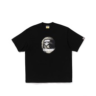 Unique Pure Cotton T-Shirt AP * 8E FW25 FW25 Ape-Man Print Pattern Soft Loose Casual Short-Sleeved R