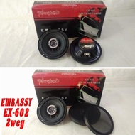 EMBASSY EX-602 6 INCH COAXIAL SPEAKER ORIGINAL AND TRUSTED