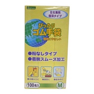 岡本 No.310 貼合手感無粉乳膠手套 100枚入（M號）
