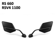 Rearview Mirror For Aprilia RS 660 RSV4 1100 RS660 2020-2024 Stealth Sport Winglet Mirror Kits Adjus