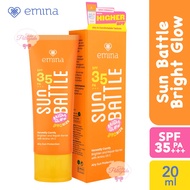 Emina SUN BATTLE Spf 35 PA+++ Emina Bright Glow Hydrating Sunscreen - Emina Spf 35 - Emina Sunscreen