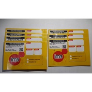 Prime Beautiful Number im3 indosat Triple six (666) 0k credit EXP November 2024