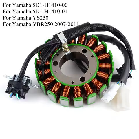 YS YBR 250 Motorcycle Generator Stator Coil For Yamaha YBR250 2007 2008 2009 2010 2011 YS250 / 5D1-H
