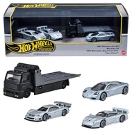 Hot Wheels Premium Collector Set - Porsche Rennsport Mini Car 4-Pack HRT54  
Hot Wheels Premium Coll