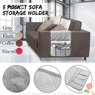 PEONIES Sofa Storage Bag Space Saver Remote Control Holder Home &amp; Living Hanging Bags