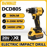 DeWalt brushless electric drill rechargeable lithium impact drill multifunctional hand drill DCD805