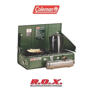 COLEMAN US 2 BURNER DUAL FUEL COMPACT STOVE 424 เตาแค๊มปิ้งน้ำมันเบนซิน 2 หัว