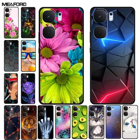 For Vivo iQOO Neo 9 Case Neo9 Pro 9S Pro+ Coque Luxury Soft TPU Shockproof Phone Case For iQOO Neo 9