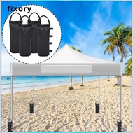 fixory 4Pcs Canopy Weight Bags Patio Furniture Weights Stable Sandbag for Gazebo Legs