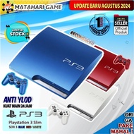 PLAYSTATION 3 PS3 SLIM SERI 30 ASLI SONY CFW 500GB +1 TAHUN GARANSI